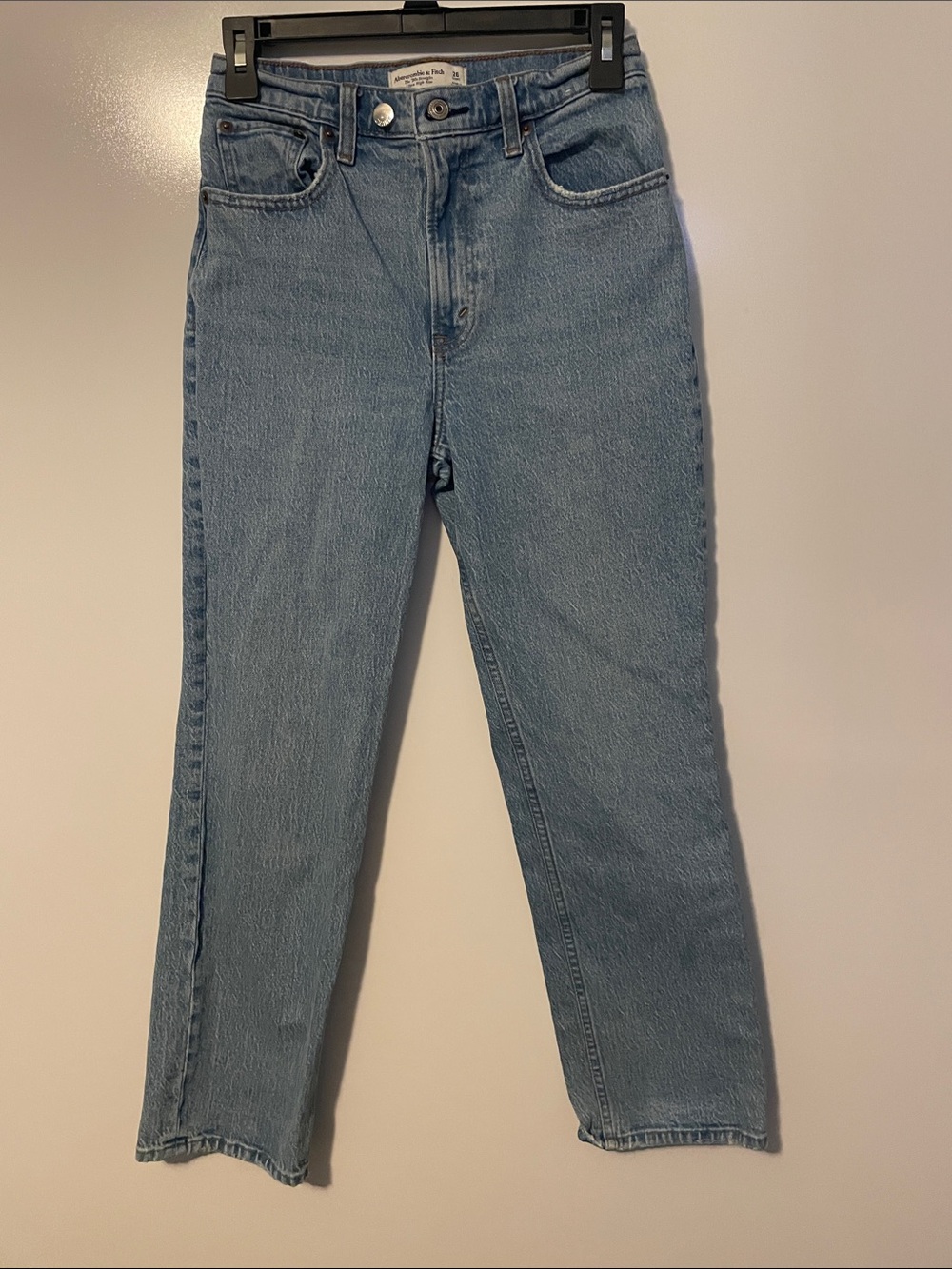Abercrombie & Fitch The 90’s Straight Ultra High Rise Jeans Size 26 Short